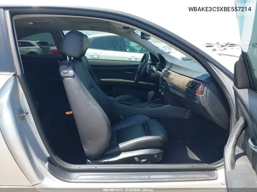 2011 BMW 328I VIN: WBAKE3C5XBE557214 Lot: 45674173