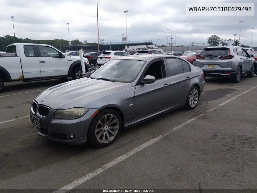 2011 BMW 328I VIN: WBAPH7C51BE679495 Lot: 45682218