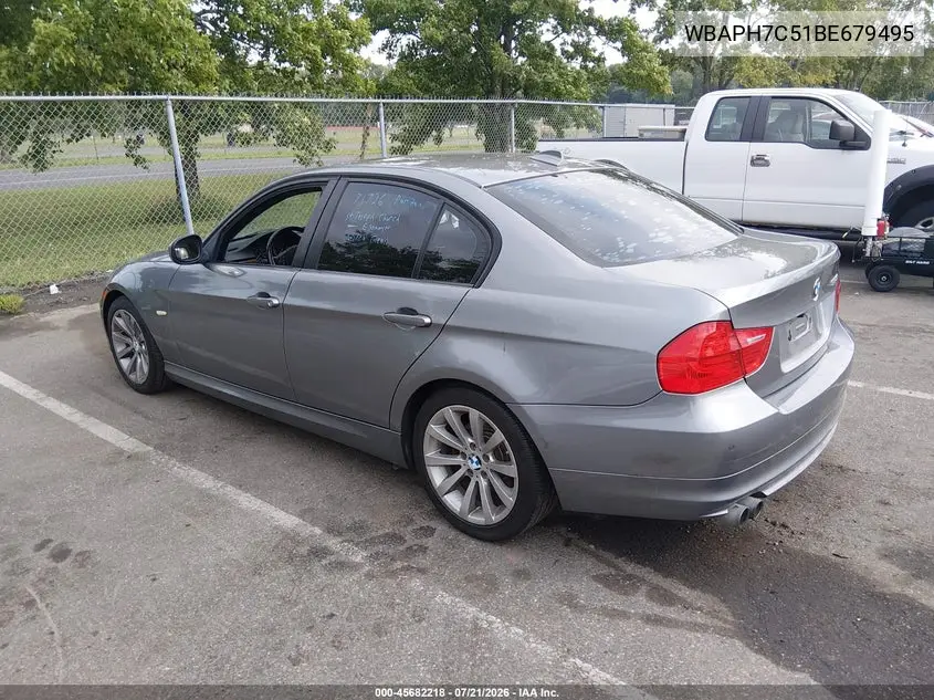 2011 BMW 328I VIN: WBAPH7C51BE679495 Lot: 45682218