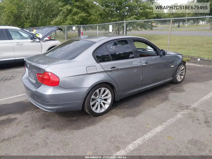2011 BMW 328I VIN: WBAPH7C51BE679495 Lot: 45682218
