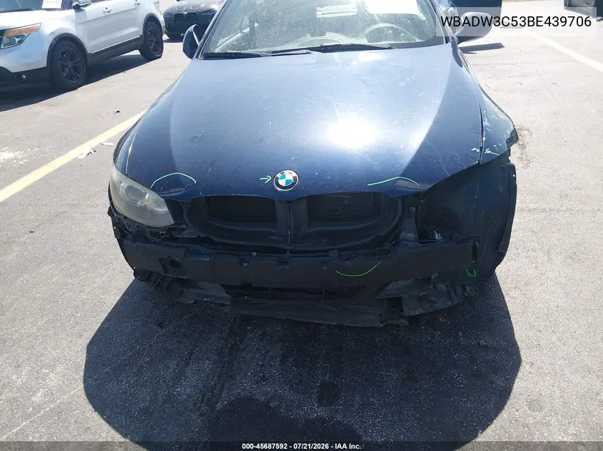 2011 BMW 328I VIN: WBADW3C53BE439706 Lot: 45687592