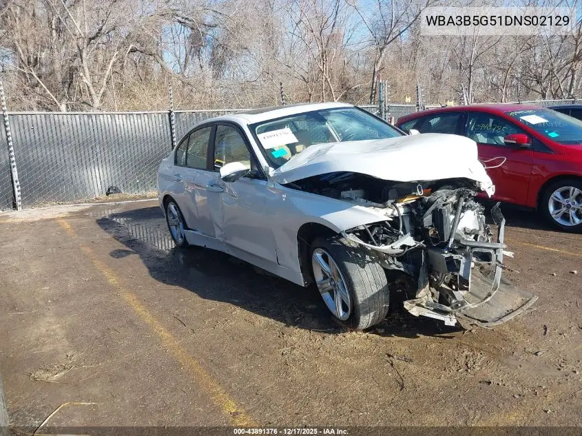 WBA3B5G51DNS02129 2013 BMW 328I xDrive
