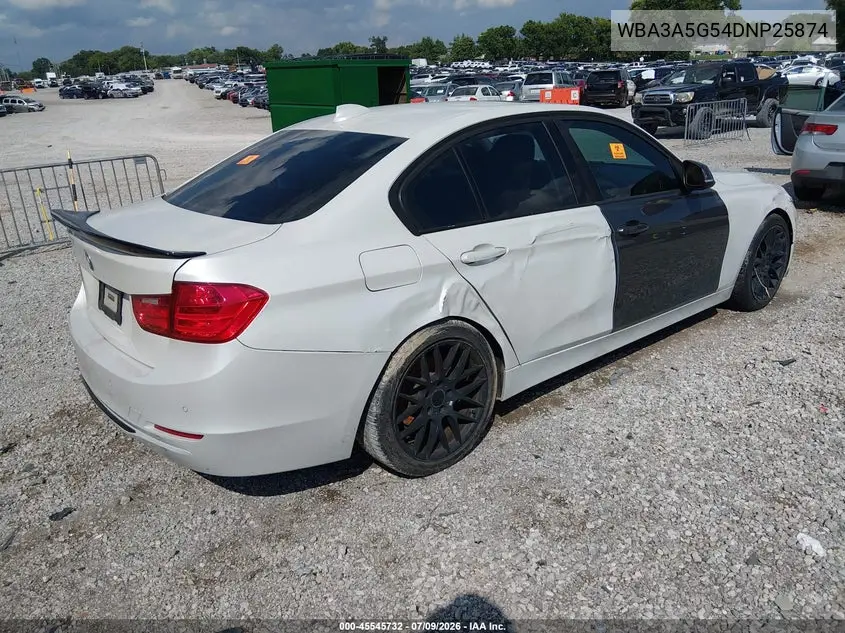 2013 BMW 328I VIN: WBA3A5G54DNP25874 Lot: 45545732