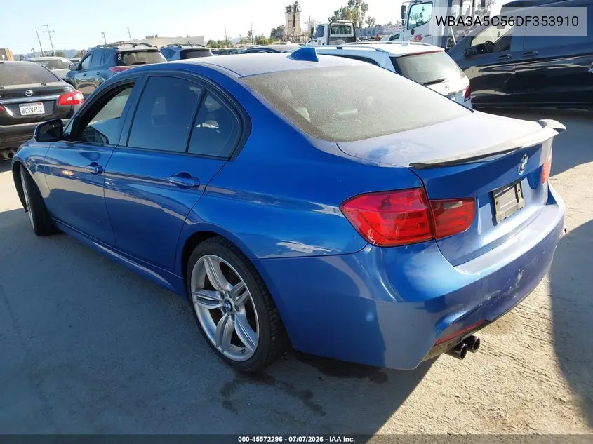 2013 BMW 328I VIN: WBA3A5C56DF353910 Lot: 45572296