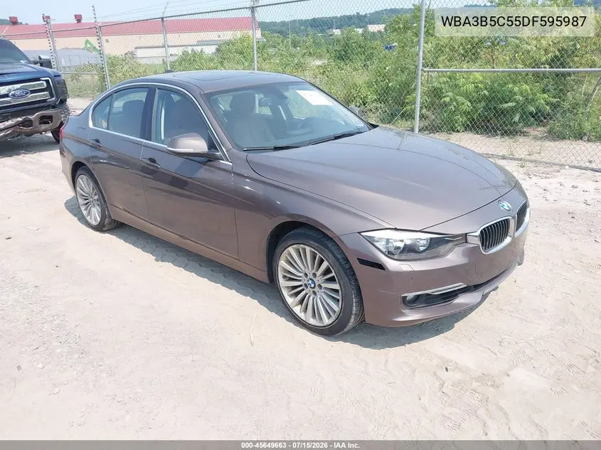 2013 BMW 328I xDrive VIN: WBA3B5C55DF595987 Lot: 45649663