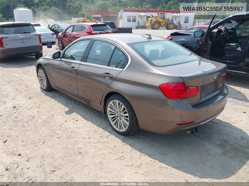 2013 BMW 328I xDrive VIN: WBA3B5C55DF595987 Lot: 45649663