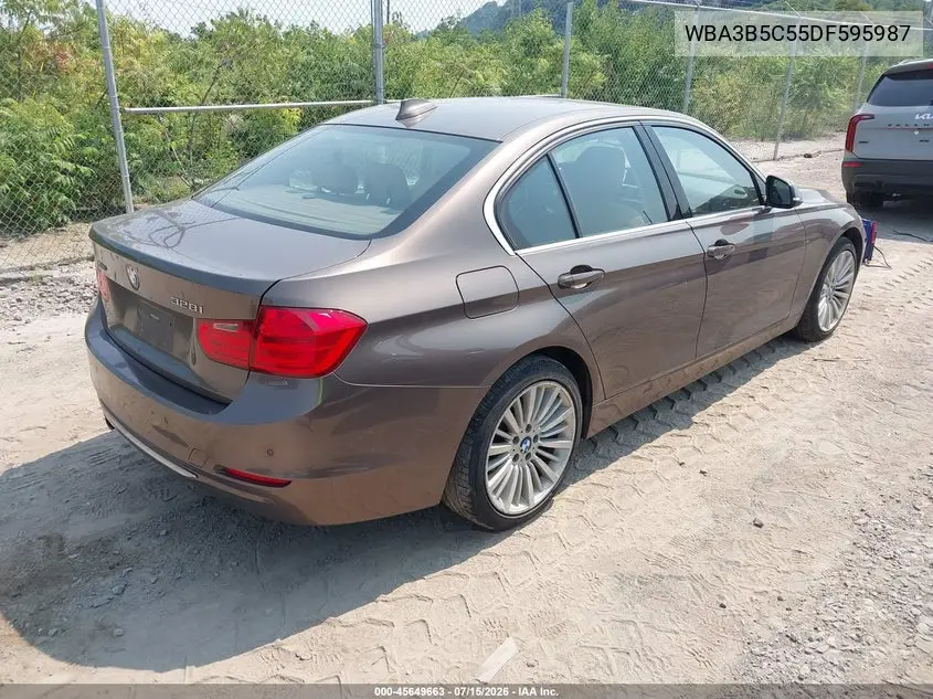 2013 BMW 328I xDrive VIN: WBA3B5C55DF595987 Lot: 45649663