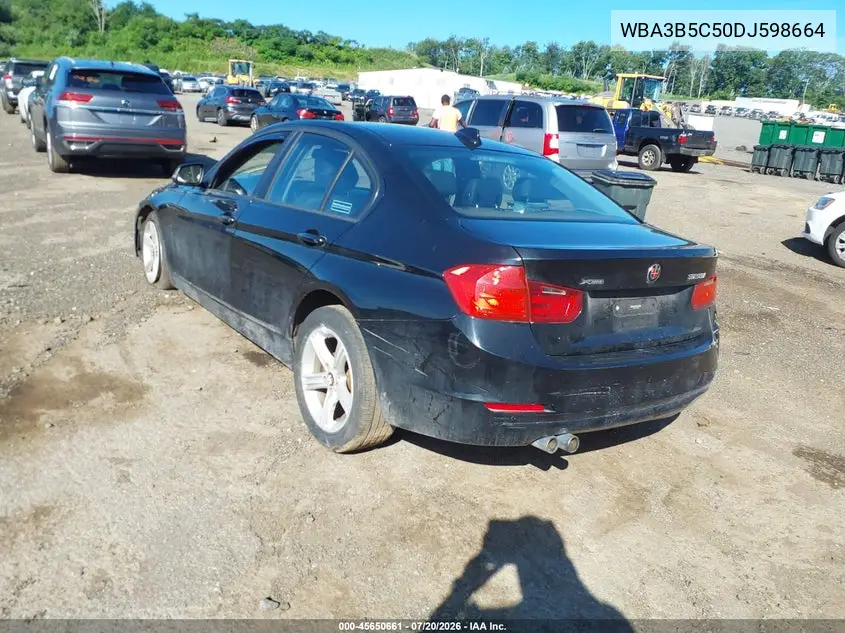 2013 BMW 328I xDrive VIN: WBA3B5C50DJ598664 Lot: 45650661