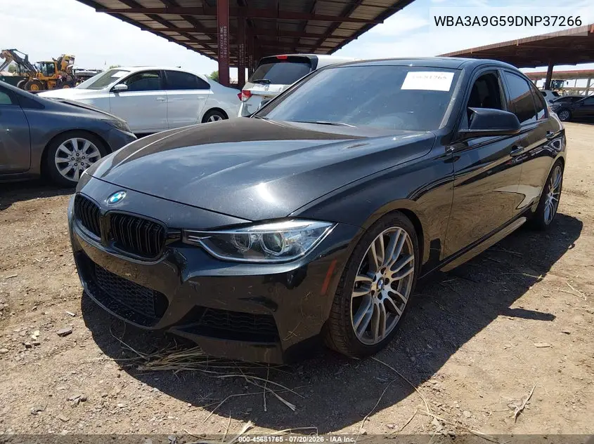 2013 BMW 335I VIN: WBA3A9G59DNP37266 Lot: 45681765
