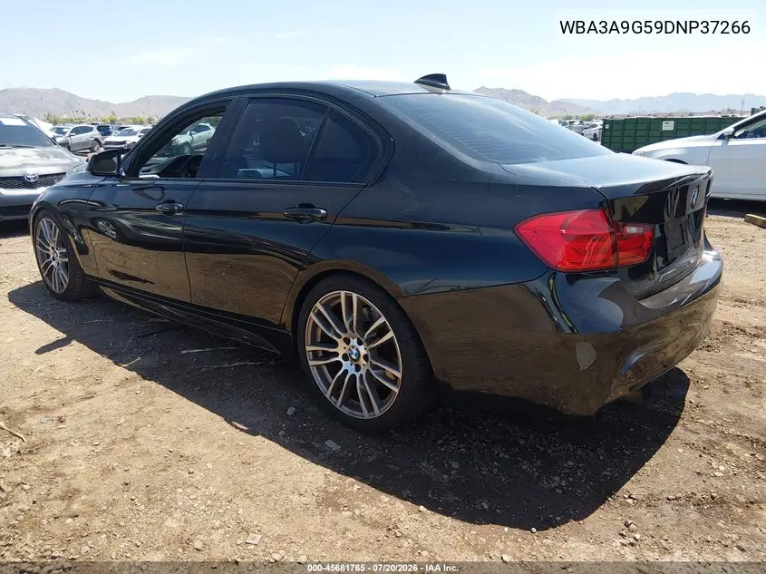 2013 BMW 335I VIN: WBA3A9G59DNP37266 Lot: 45681765