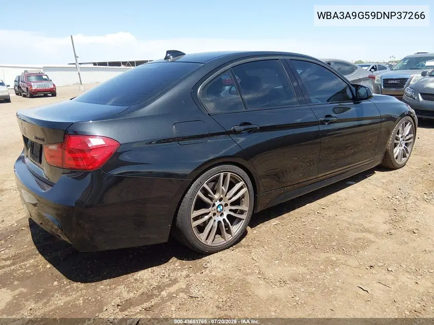 2013 BMW 335I VIN: WBA3A9G59DNP37266 Lot: 45681765