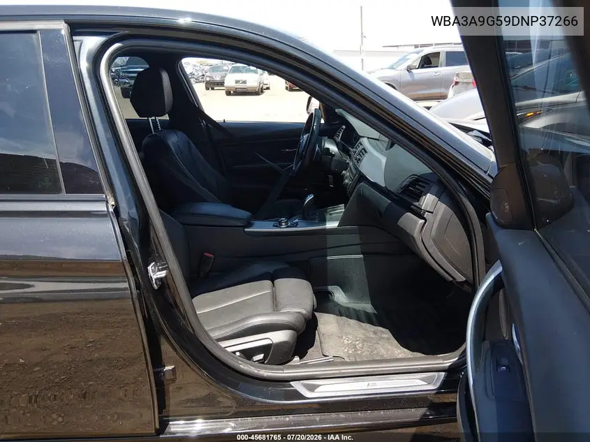 2013 BMW 335I VIN: WBA3A9G59DNP37266 Lot: 45681765