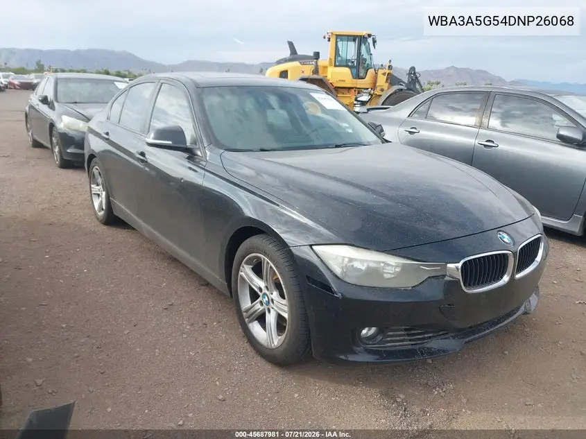 2013 BMW 328I VIN: WBA3A5G54DNP26068 Lot: 45687981