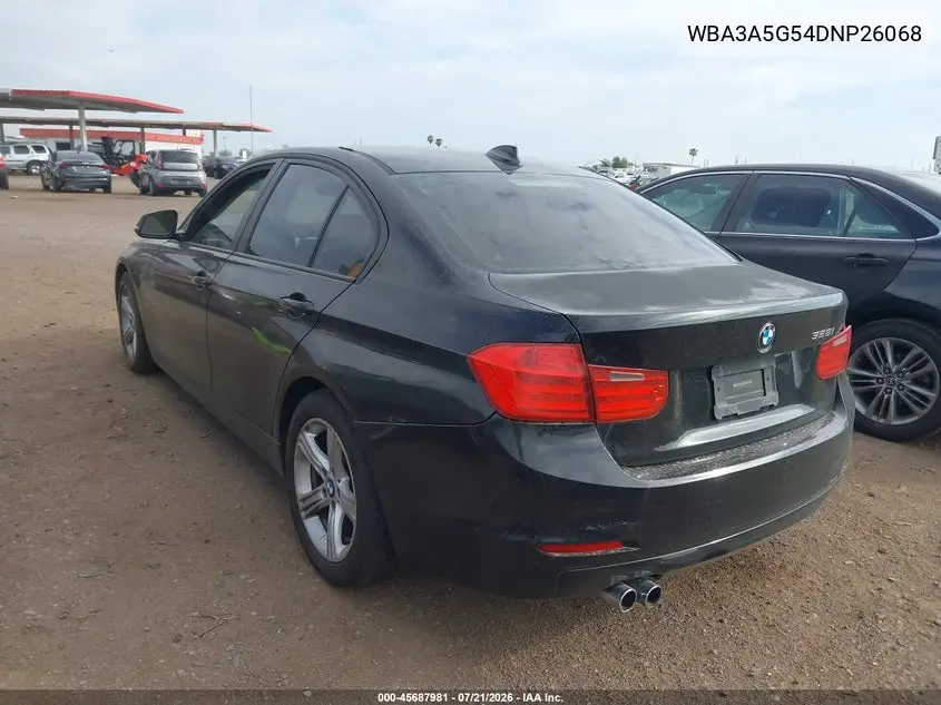 2013 BMW 328I VIN: WBA3A5G54DNP26068 Lot: 45687981