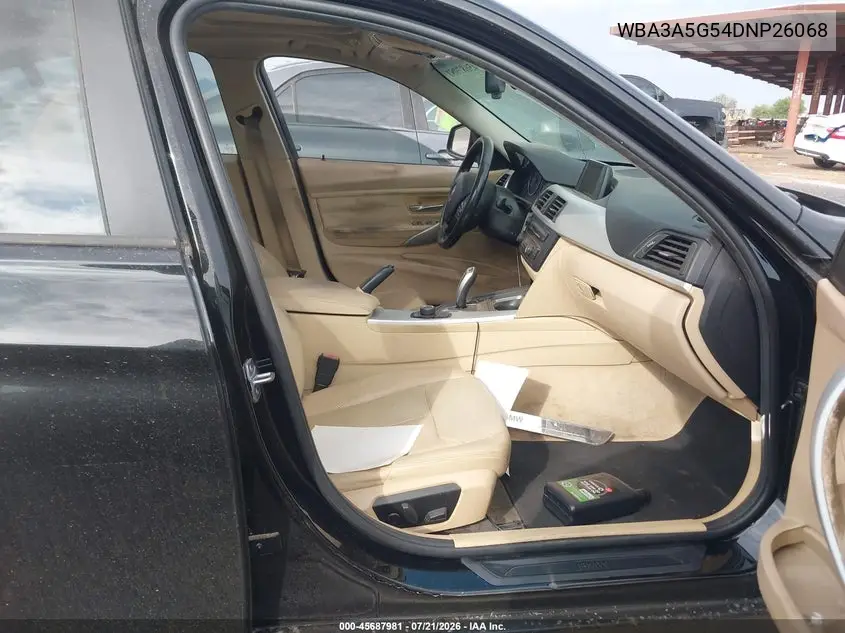 2013 BMW 328I VIN: WBA3A5G54DNP26068 Lot: 45687981