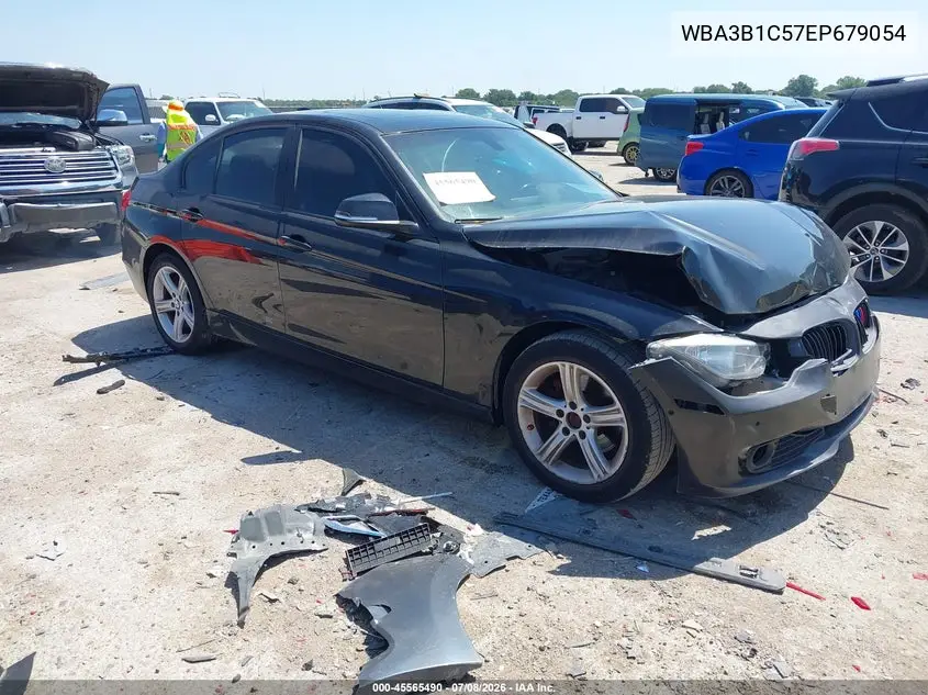 2014 BMW 320I VIN: WBA3B1C57EP679054 Lot: 45565490