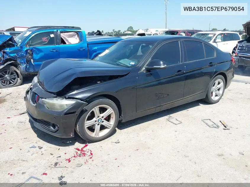 2014 BMW 320I VIN: WBA3B1C57EP679054 Lot: 45565490