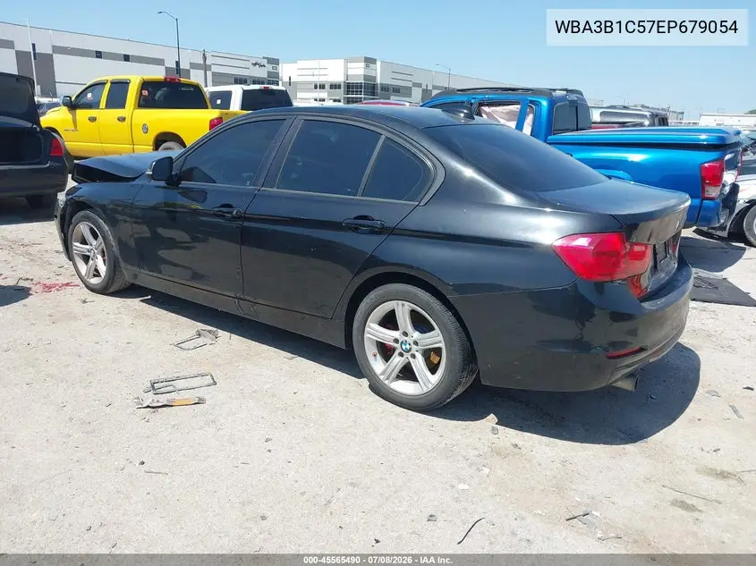 2014 BMW 320I VIN: WBA3B1C57EP679054 Lot: 45565490