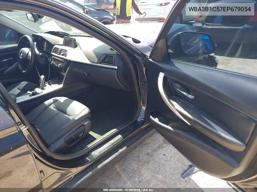 2014 BMW 320I VIN: WBA3B1C57EP679054 Lot: 45565490