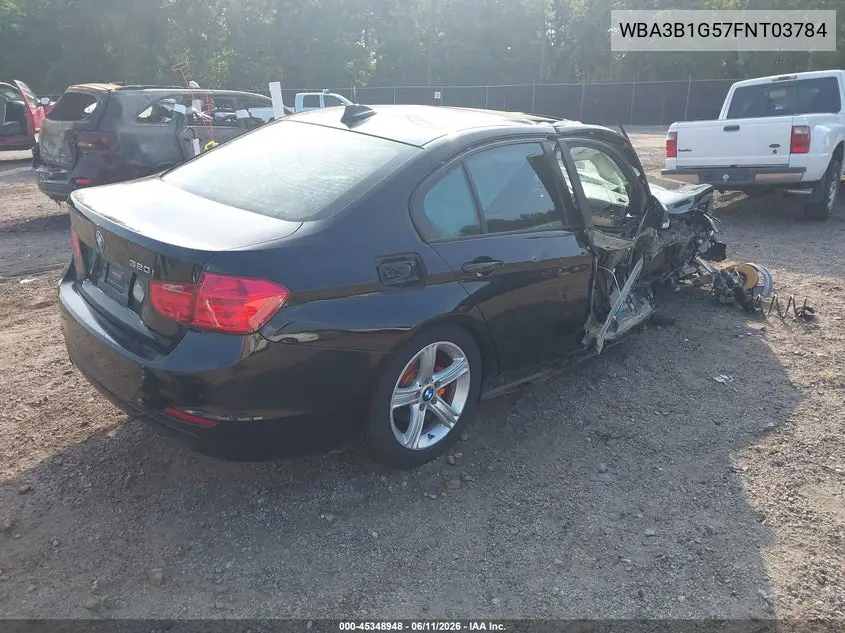 2015 BMW 320I VIN: WBA3B1G57FNT03784 Lot: 45348948
