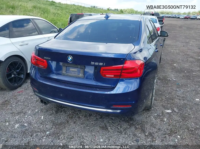 2016 BMW 328 Xi Sulev VIN: WBA8E3G50GNT79132 Lot: 12637316