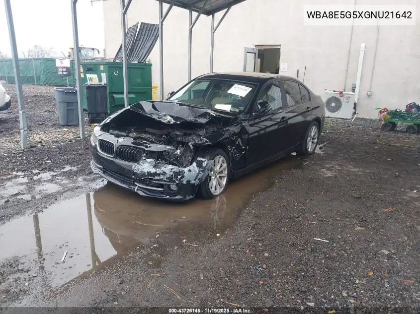 WBA8E5G5XGNU21642 2016 BMW 320I xDrive