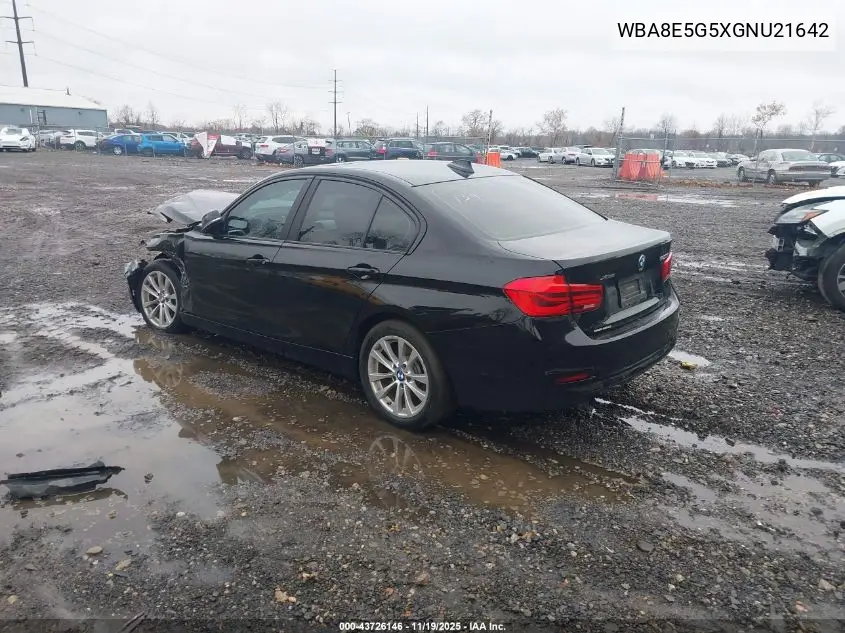 WBA8E5G5XGNU21642 2016 BMW 320I xDrive