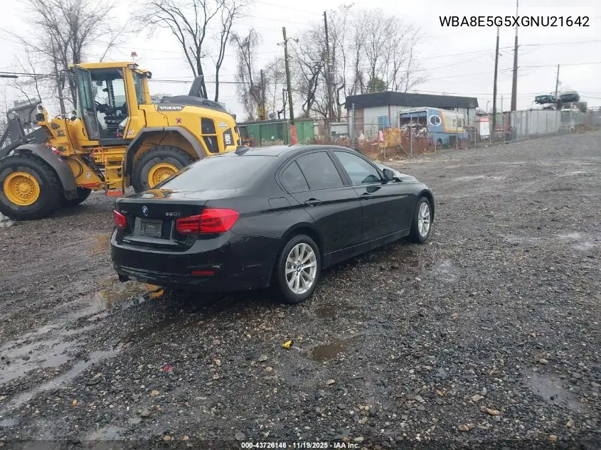 WBA8E5G5XGNU21642 2016 BMW 320I xDrive