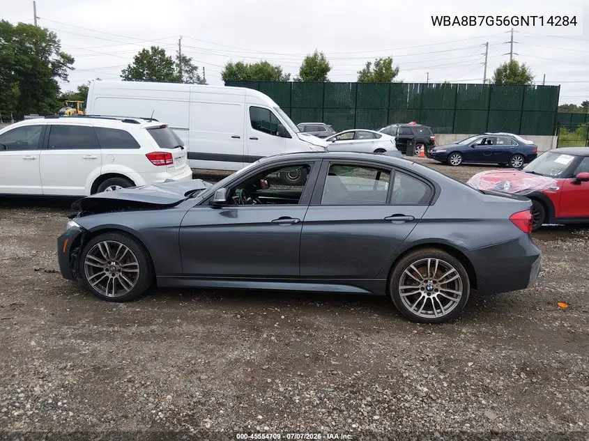 2016 BMW 340I xDrive VIN: WBA8B7G56GNT14284 Lot: 45554709