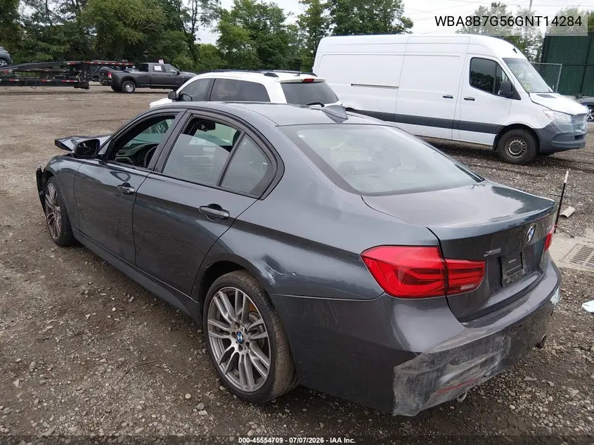 2016 BMW 340I xDrive VIN: WBA8B7G56GNT14284 Lot: 45554709