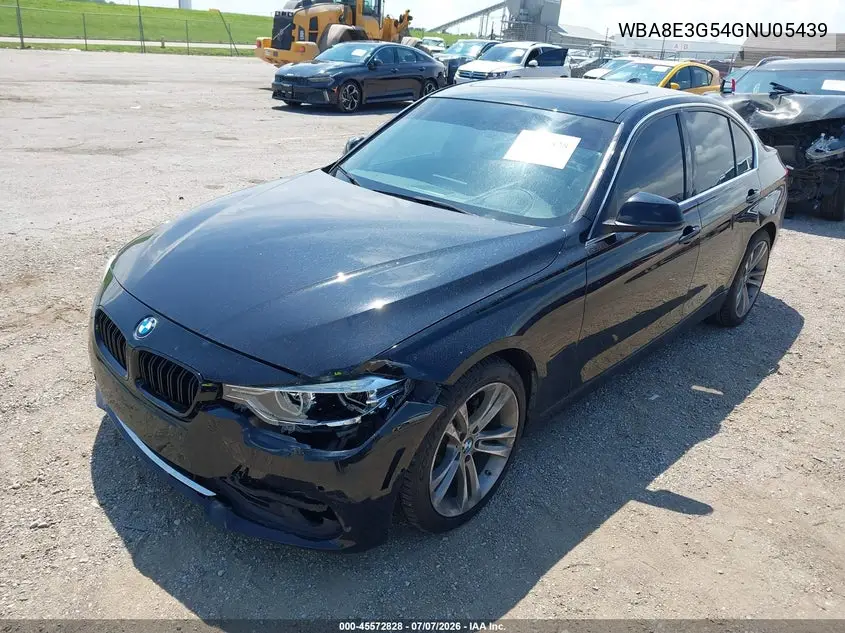 2016 BMW 328I xDrive VIN: WBA8E3G54GNU05439 Lot: 45572828
