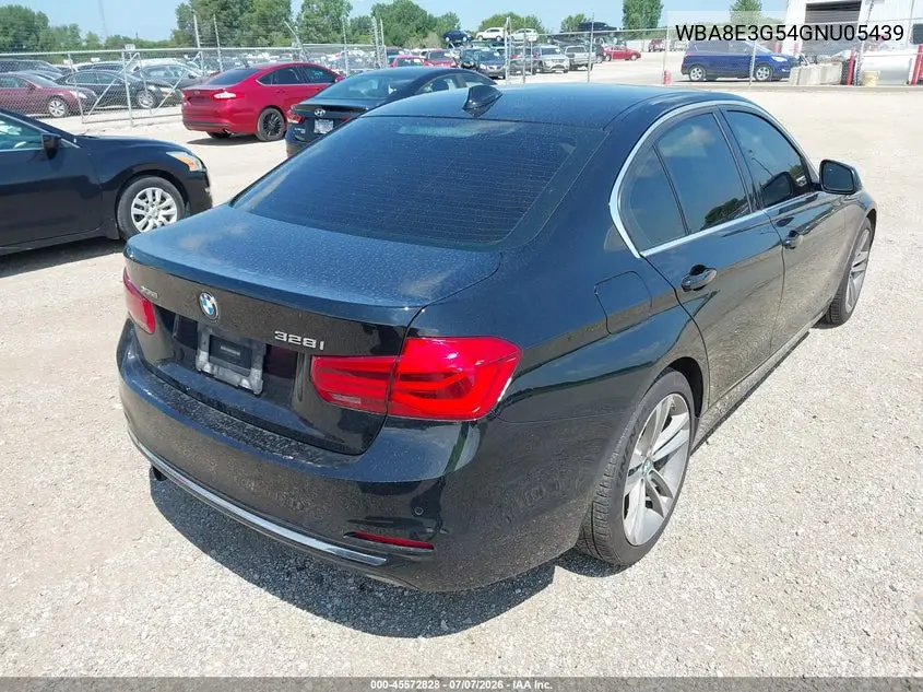 2016 BMW 328I xDrive VIN: WBA8E3G54GNU05439 Lot: 45572828