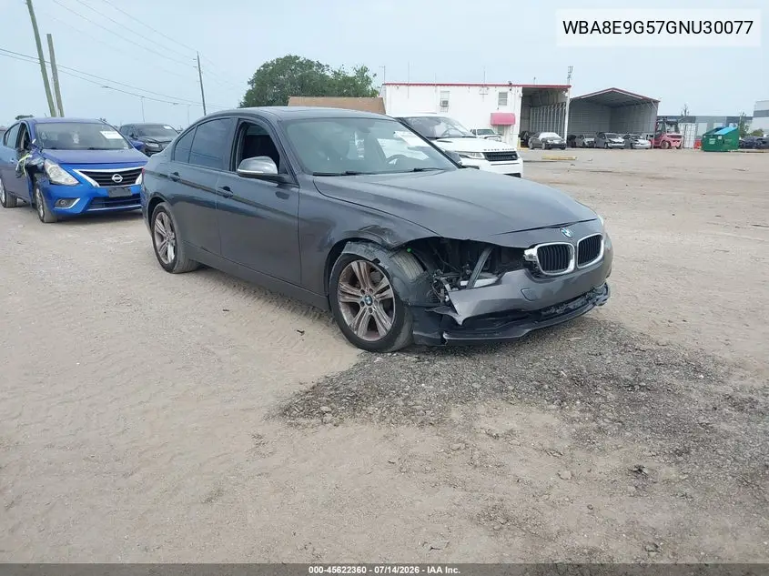 2016 BMW 328I VIN: WBA8E9G57GNU30077 Lot: 45622360