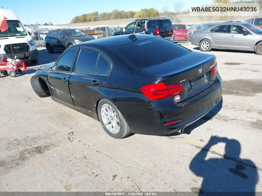 WBA8E5G32HNU43036 2017 BMW 320I xDrive