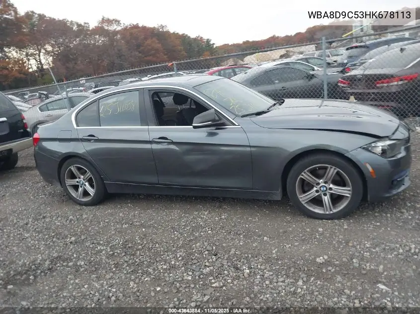 WBA8D9C53HK678113 2017 BMW 330I xDrive