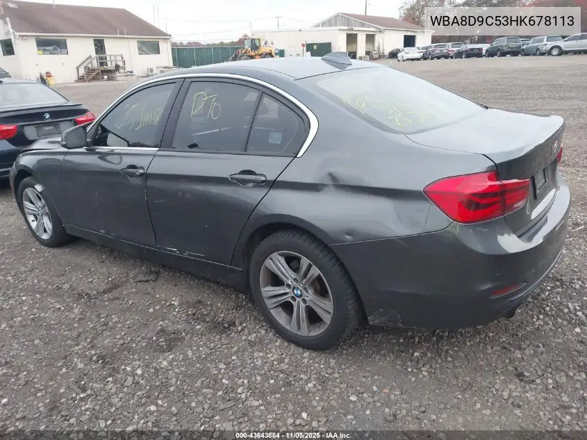 WBA8D9C53HK678113 2017 BMW 330I xDrive