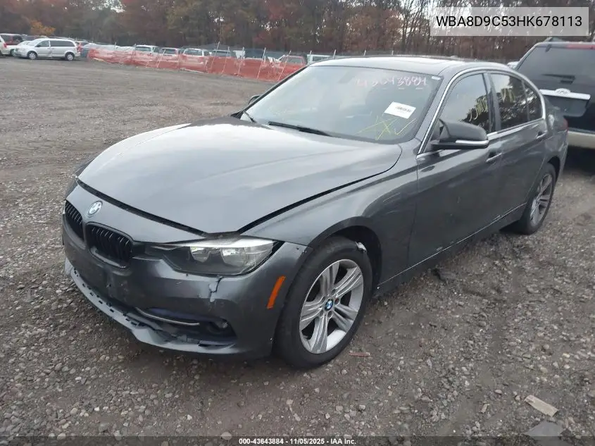 WBA8D9C53HK678113 2017 BMW 330I xDrive