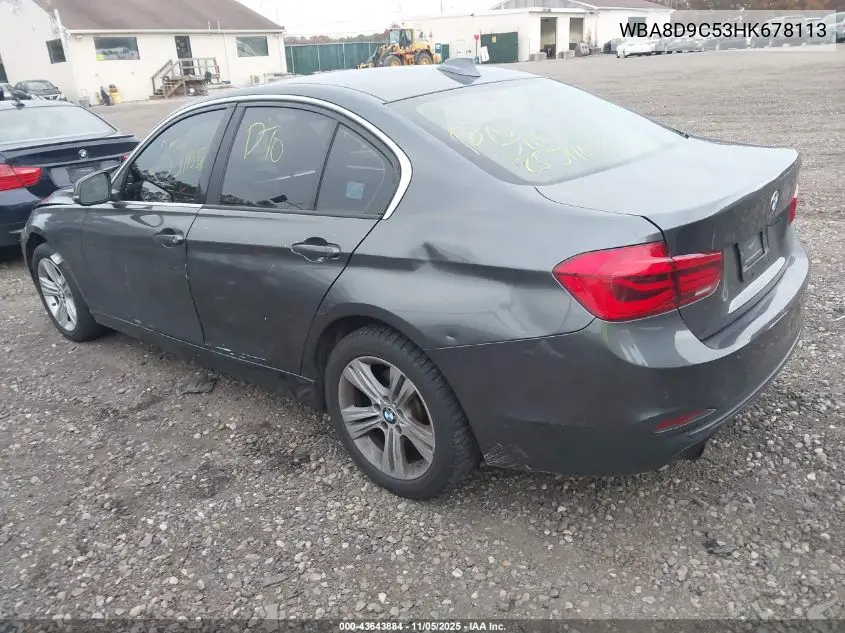 WBA8D9C53HK678113 2017 BMW 330I xDrive
