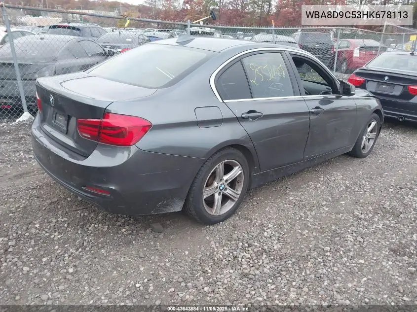 WBA8D9C53HK678113 2017 BMW 330I xDrive
