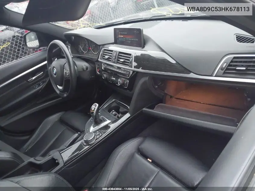 WBA8D9C53HK678113 2017 BMW 330I xDrive