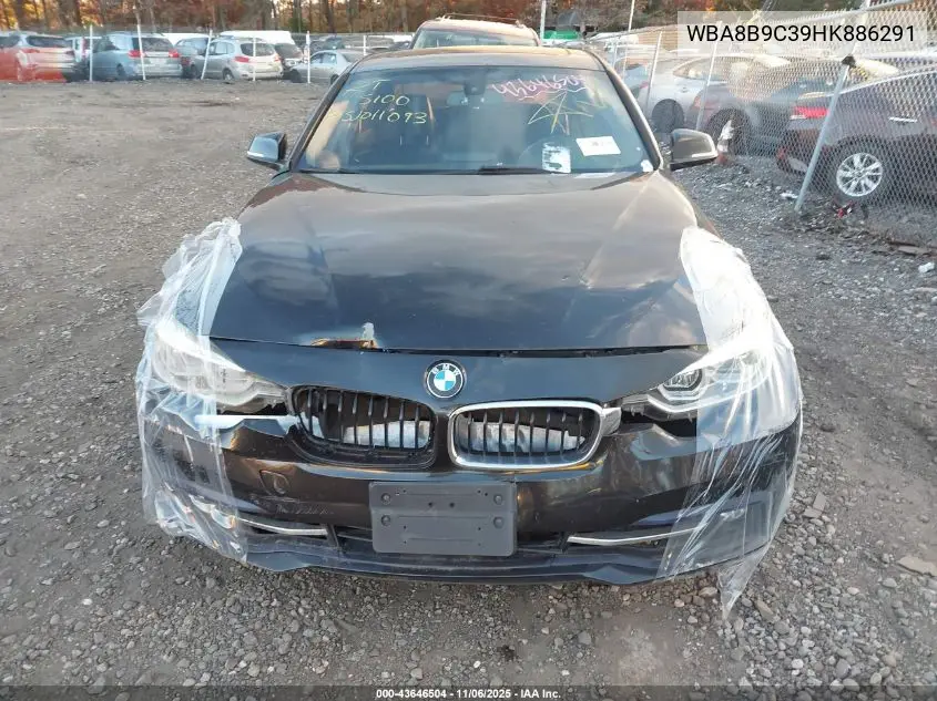 WBA8B9C39HK886291 2017 BMW 330I