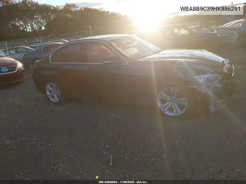WBA8B9C39HK886291 2017 BMW 330I