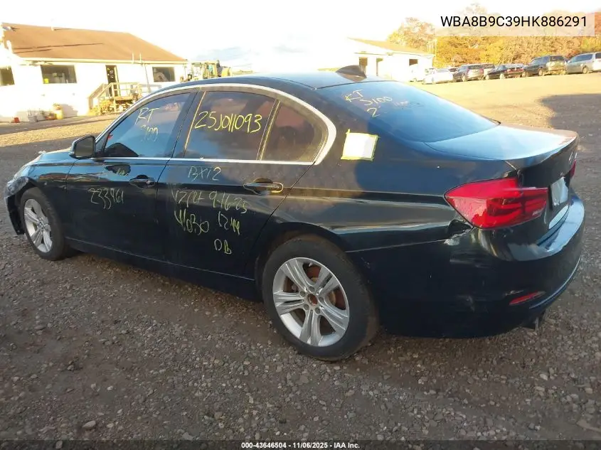 WBA8B9C39HK886291 2017 BMW 330I