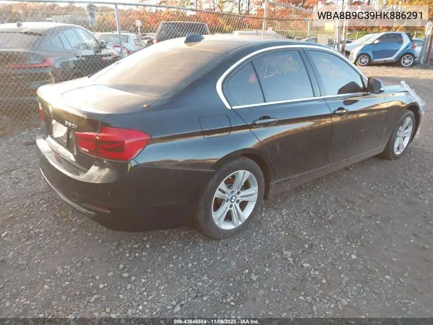 WBA8B9C39HK886291 2017 BMW 330I