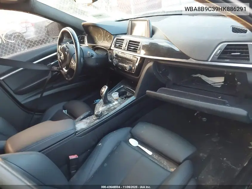 WBA8B9C39HK886291 2017 BMW 330I