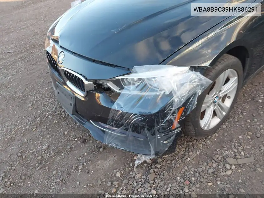 WBA8B9C39HK886291 2017 BMW 330I