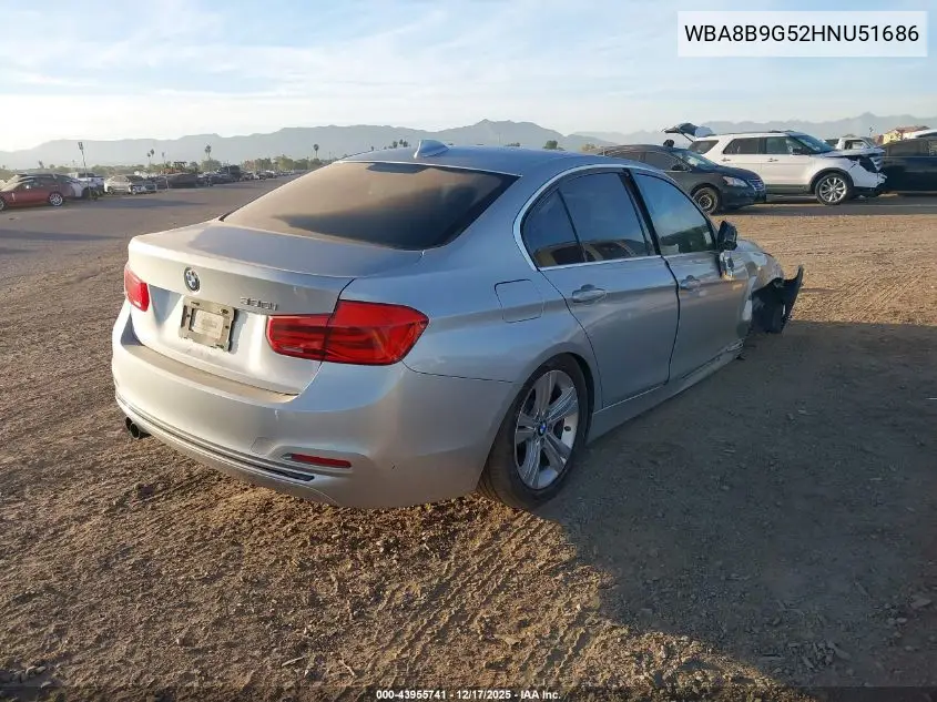 WBA8B9G52HNU51686 2017 BMW 330I