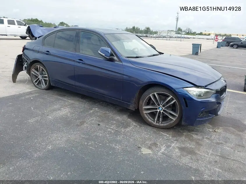WBA8E1G51HNU14928 2017 BMW 320I
