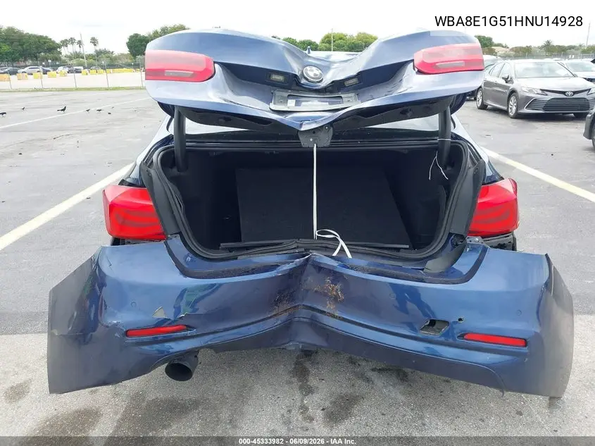 WBA8E1G51HNU14928 2017 BMW 320I