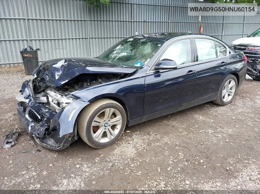 2017 BMW 330I xDrive VIN: WBA8D9G50HNU60154 Lot: 45525593